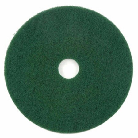 ORFEBRERIA 20 in. Scrubbing Pad, Green, 5PK OR2582713